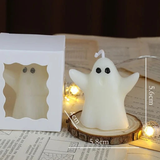 Halloween Ghost Candle Atmosphere Home Modeling Wax Set Ghost Premium Gifts Aromatherapy Home Decoration Gifts