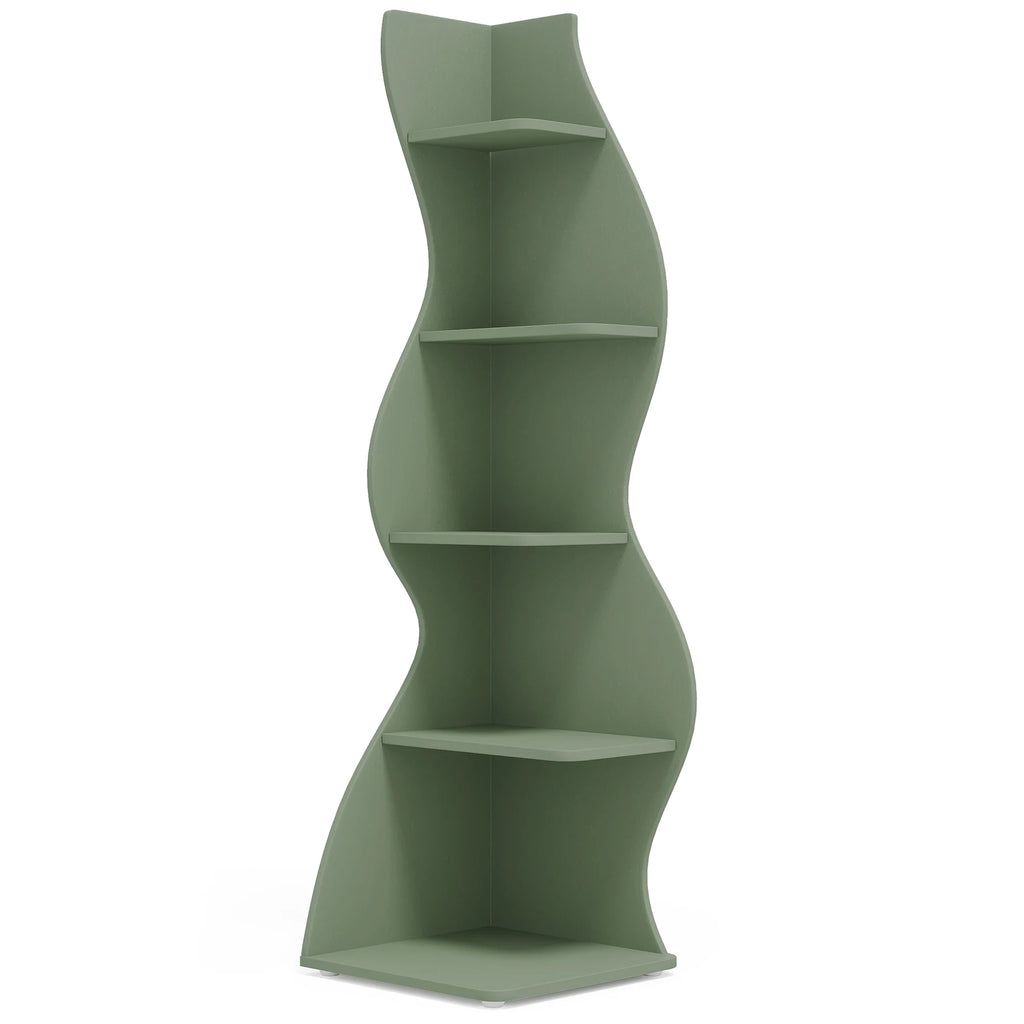 5-Tier Corner Bookshelf