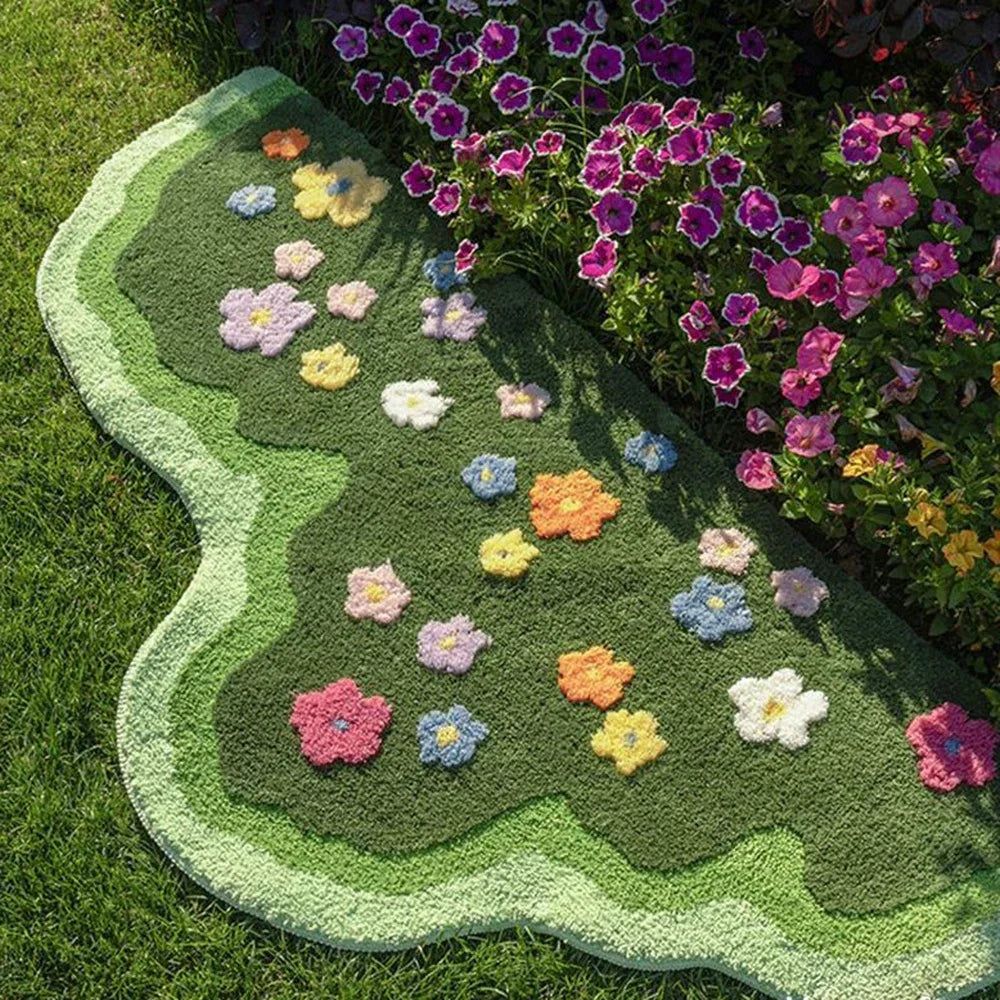 Floral Tufted Accent Rug — WESTMERE