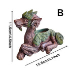 Dragon Resin Outdoor Planter