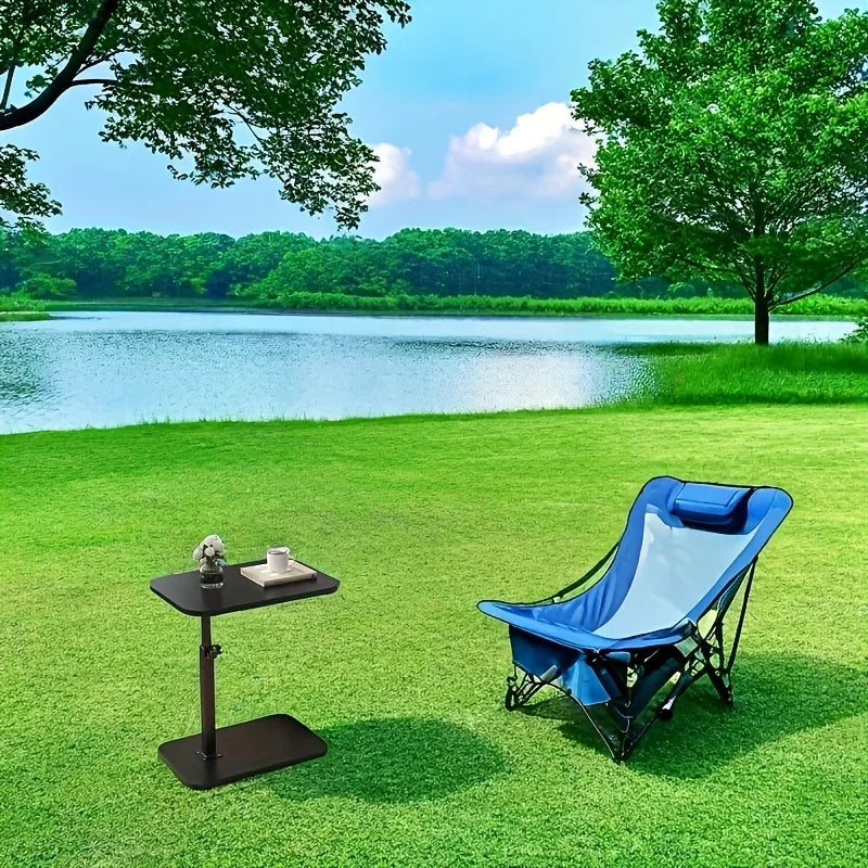 Solid Wood Adjustable Height Table — additional view