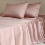100% Silk Bed Sheet Set Luxury Mulberry Silk Bedding Sets Twin Full Double Queen King Size Fitted Sheet Flat Sheet Pillowcase
