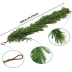 Artificial Norfolk Pine Christmas Wreath