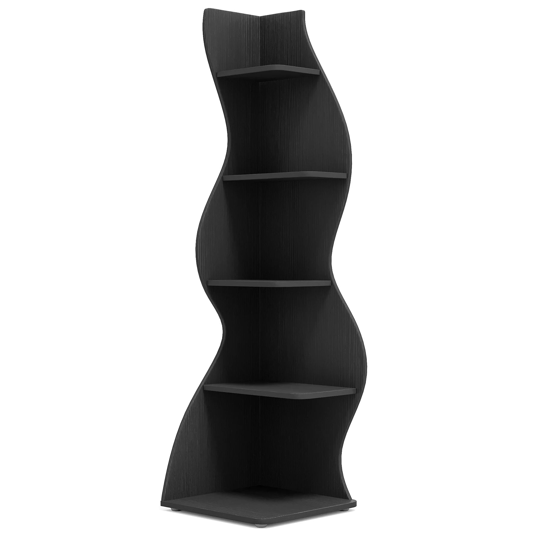 5-Tier Corner Bookshelf