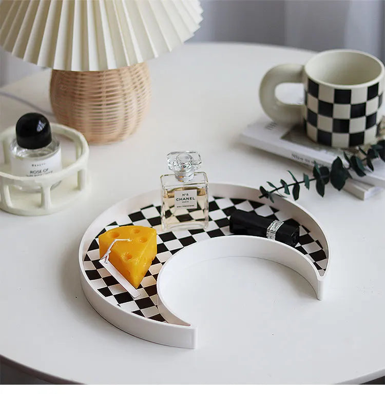 Checkerboard Desktop Valet Tray