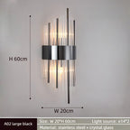 High-End Crystal Wall Light