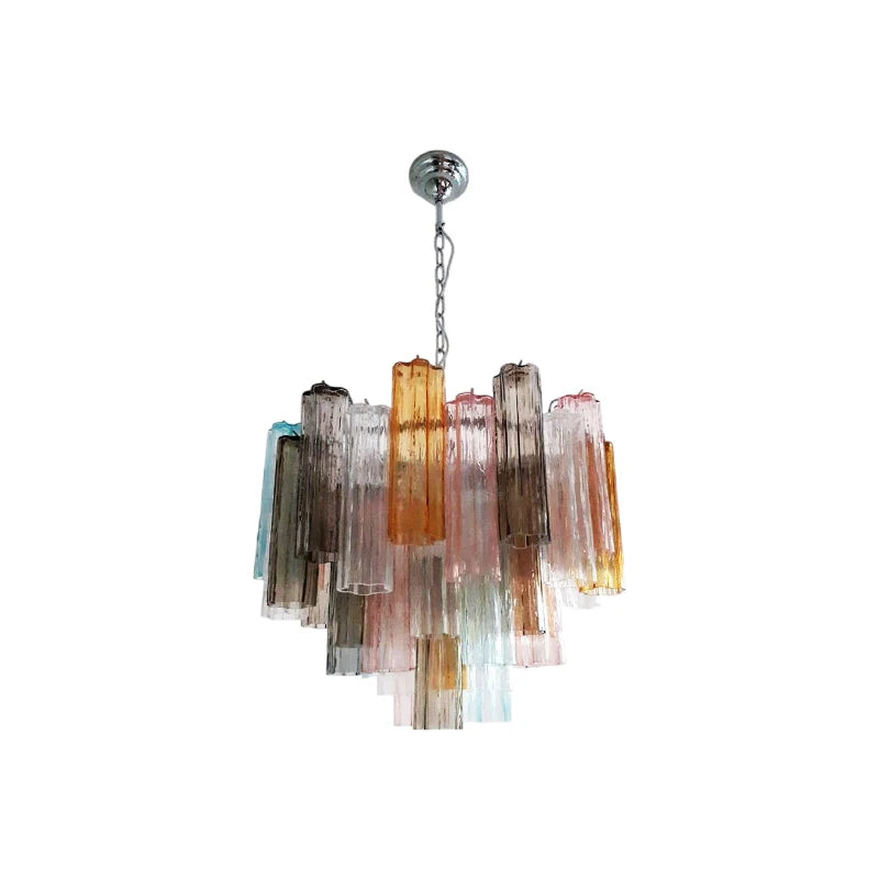 Art Glass Dimmable LED Chandelier