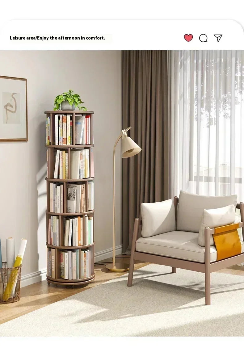 Rotating Tower Bookcase