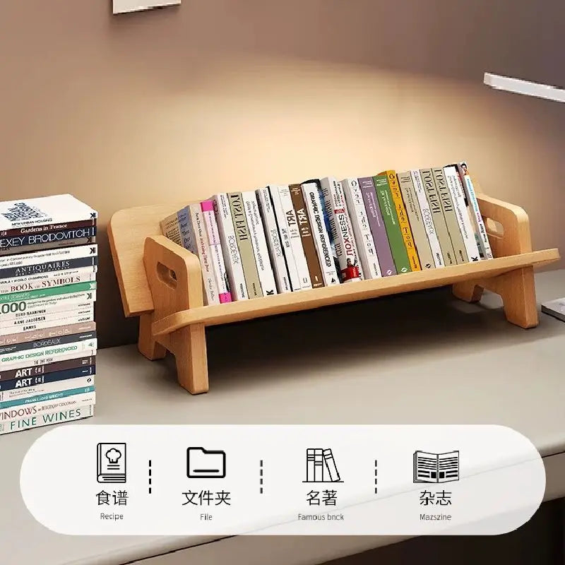 TiltWood Desktop Bookcase