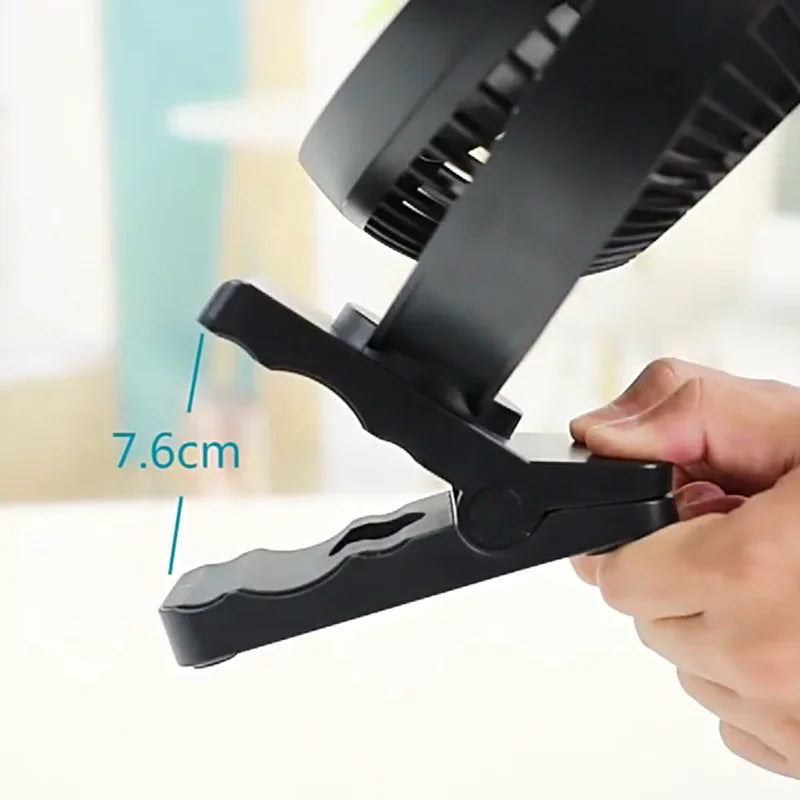 USB Charging Home Room Table Wireless Electric Fan 10000mah