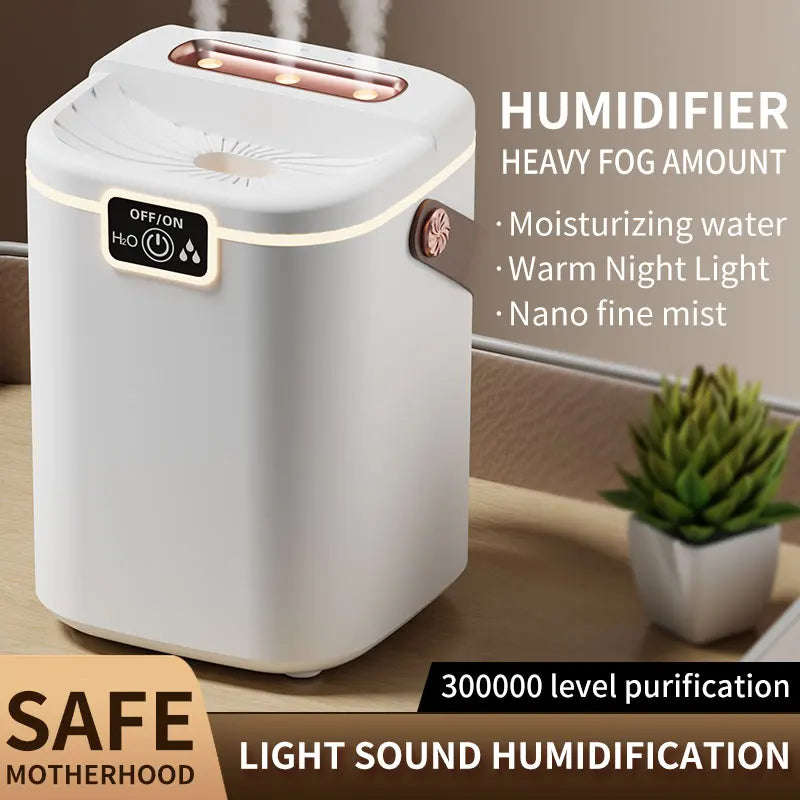 2L Triple-Nozzle Ultrasonic Humidifier