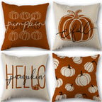 Vintage Pumpkin Fall Pillow Covers