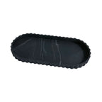 Marble-Look Oval Silicone Storage Tray