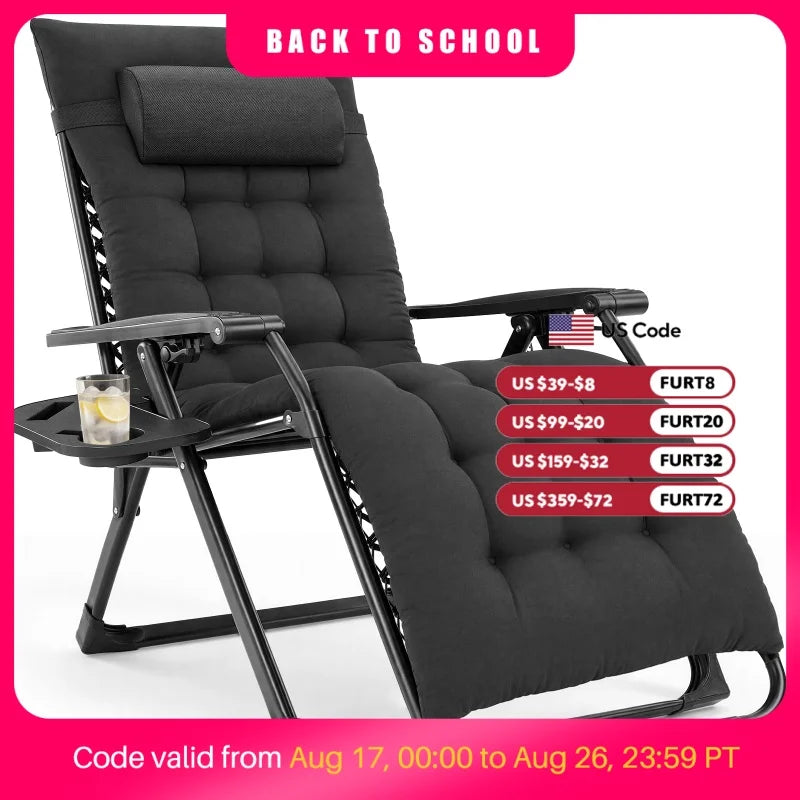 Zero Gravity Folding Outdoor Lounger