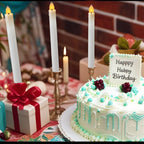 Flameless LED Taper Candles with Remote