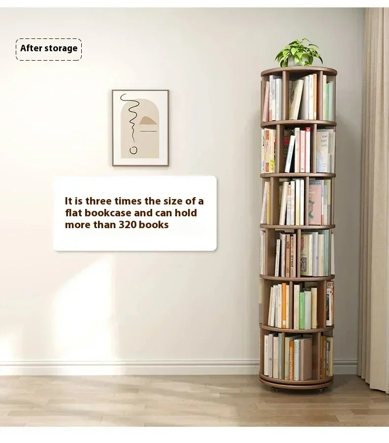 Rotating Tower Bookcase