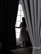 Fully Blackout Curtains, Hook Type Bedroom, Living Room, Thermal Insulation, Balcony, Sun Protection, Sunshade Fabric