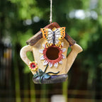 Resin Sack Shower Birdhouse Outdoor Craft Ornament