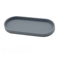 Silicone Wave-Edge Vanity Tray