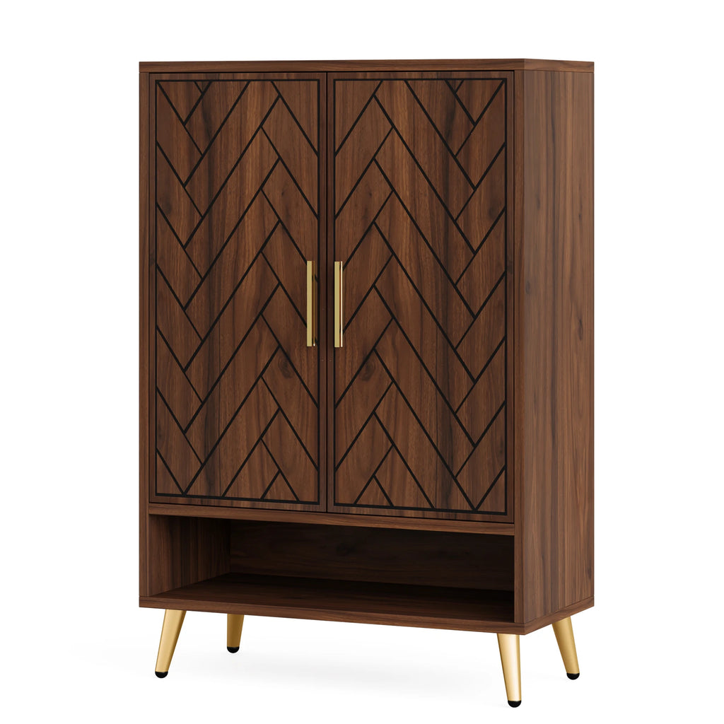 WalnutHaven 6-Tier Shoe Cabinet