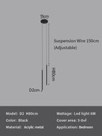 Longer LED Pendant Light