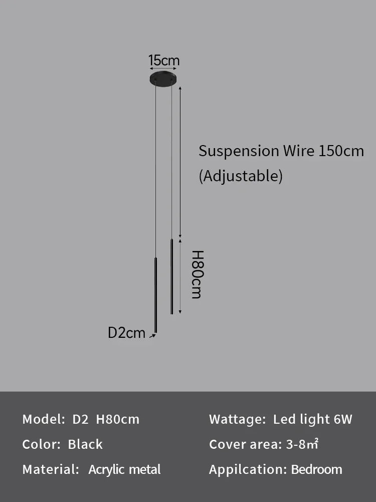 Longer LED Pendant Light