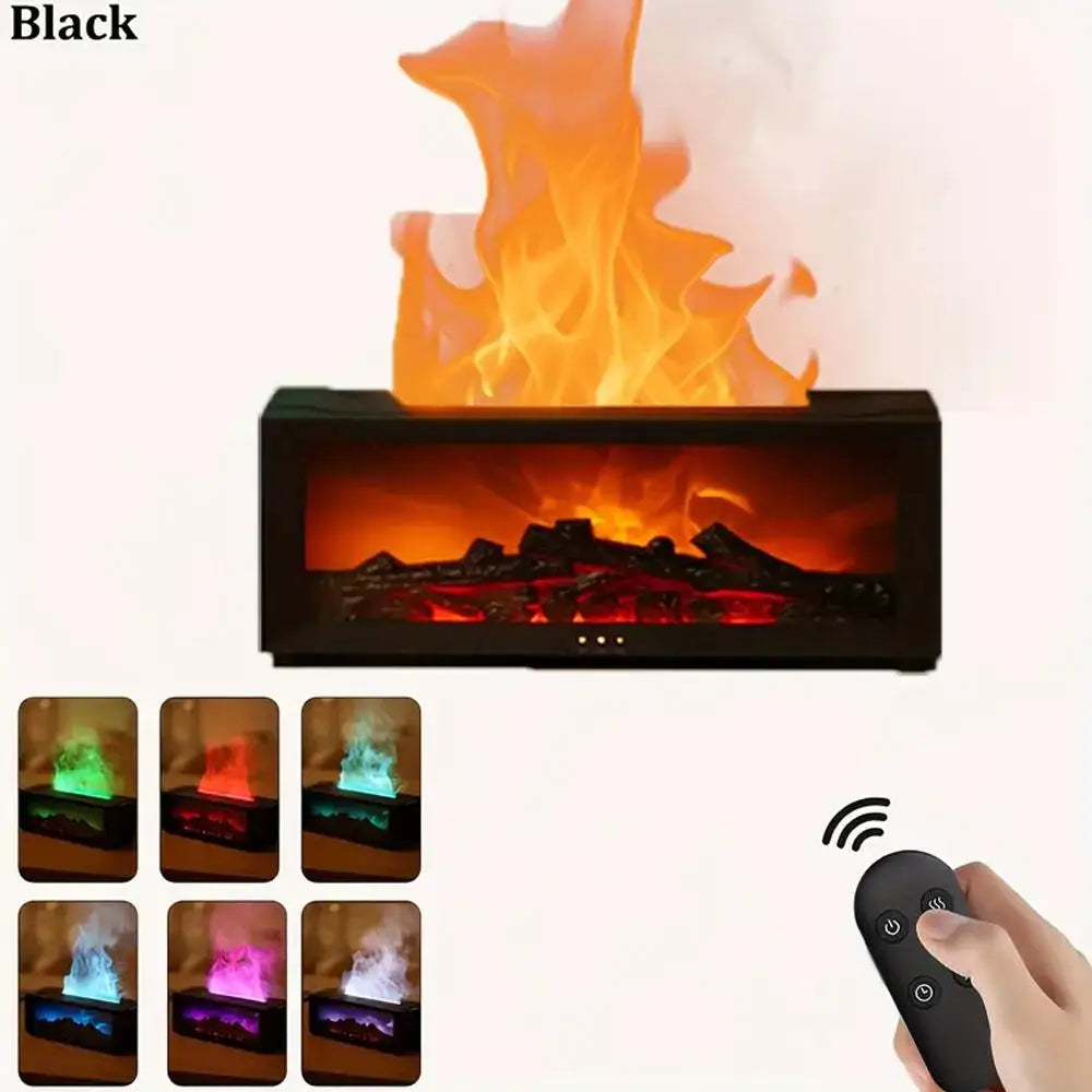 300ml Fireplace Flame Aroma Diffuser