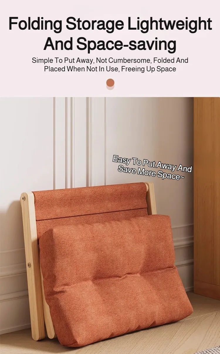 Folding Upholstered Footstool