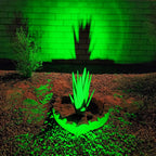4-Piece Solar Outdoor Spotlights