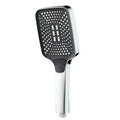 HTMCK Adjustable 3‑Mode High Pressure Shower Head, Large Flow Water‑Saving Rainfall Shower Head for Bathroom