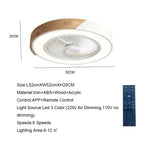 App Remote-Control Ceiling Fan with Light