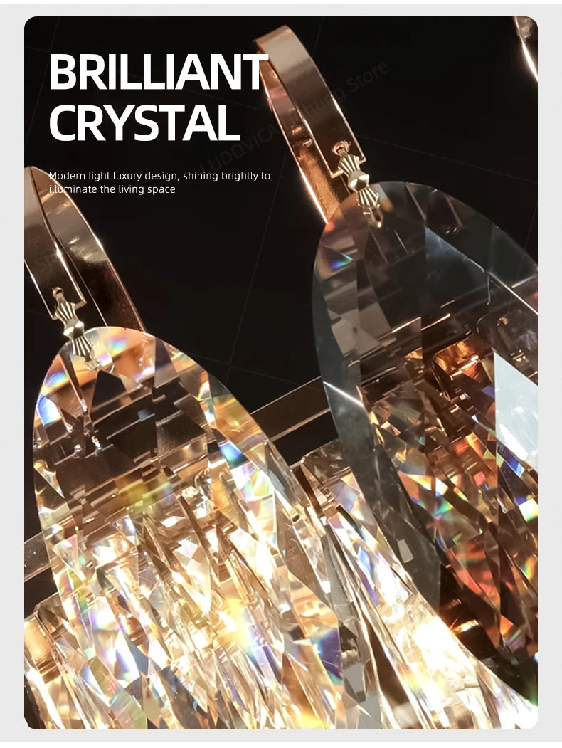 Modern Luxury Crystal Chandelier