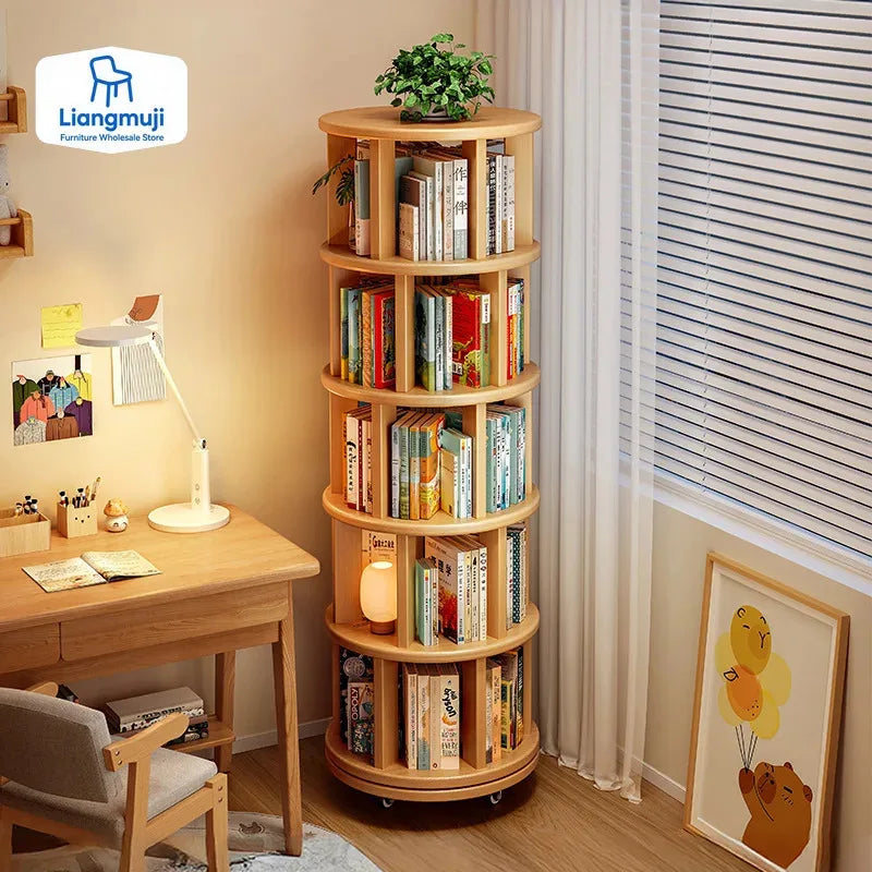 Rotating Tower Bookcase
