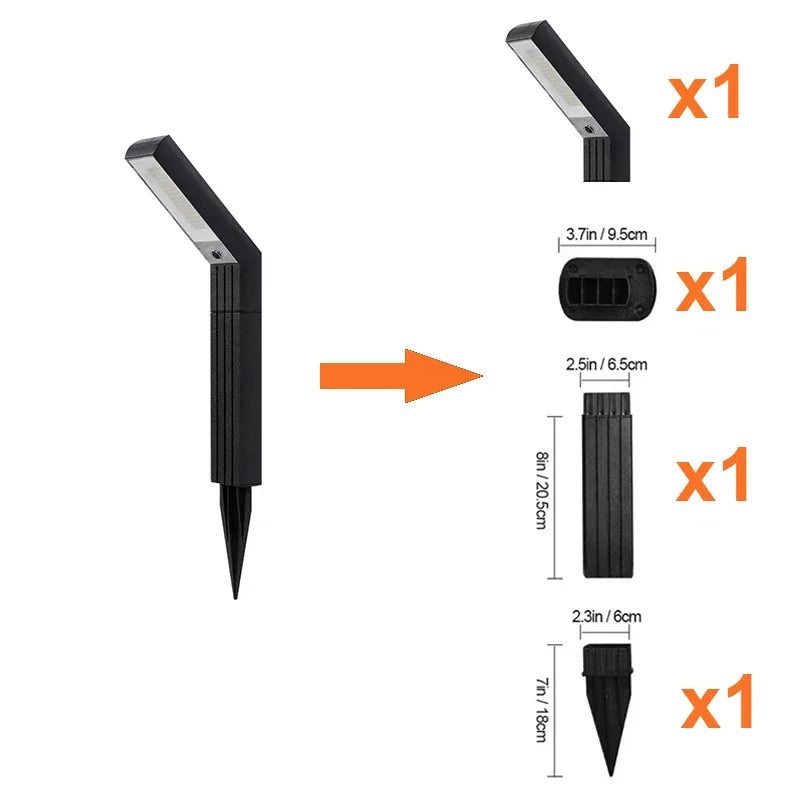 Solar Pathway Lights - IP65 Waterproof