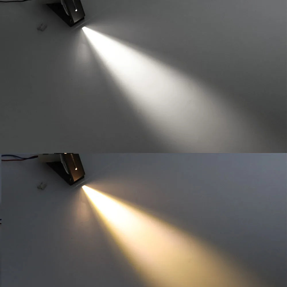 Night Motion-Sensor LED Wall Light