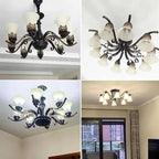 Glass Vintage Chandelier