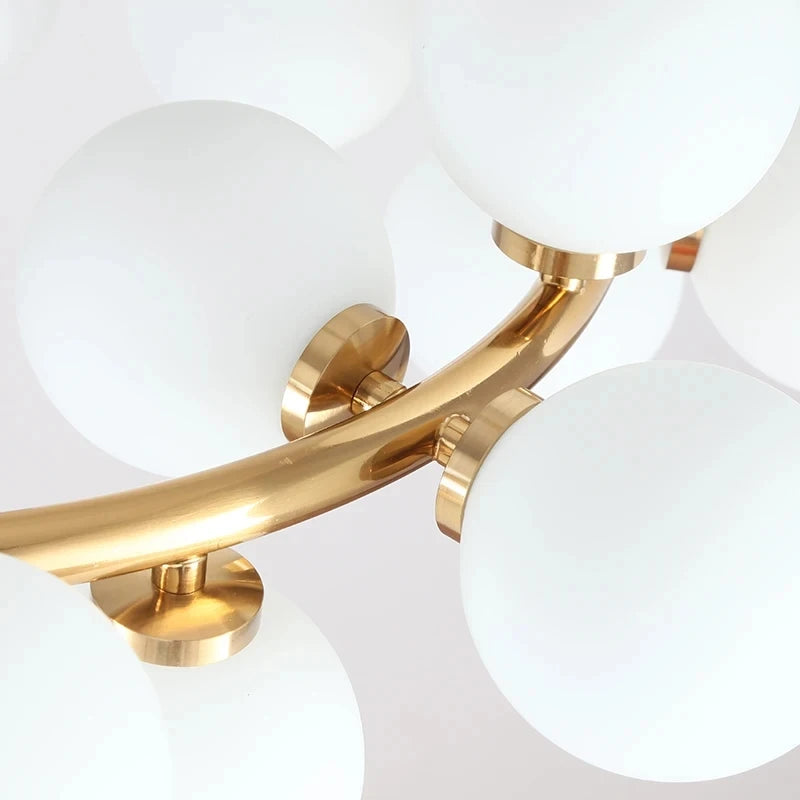 Glass LED Chandelier