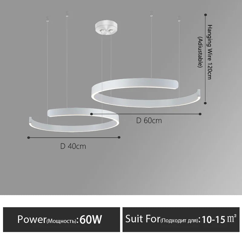 Ring LED Chandelier