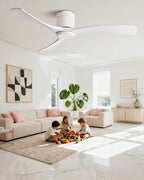 Remote-Control Low-Profile Ceiling Fan