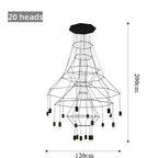 Acrylic LED Chandelier