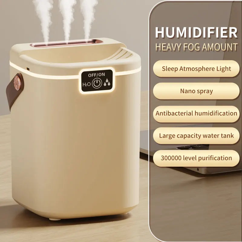 2L Triple-Nozzle Ultrasonic Humidifier