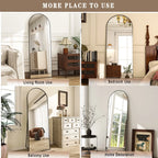 59x16 Arched Wall Mirror