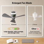 12000mAh Camping Ceiling Fan