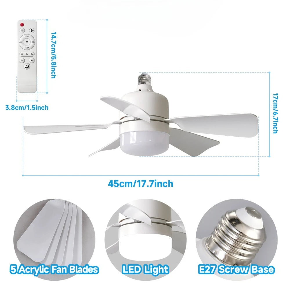 SocketBreeze E27 Fan Light