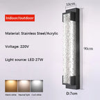 Long Waterproof Outdoor Wall Light