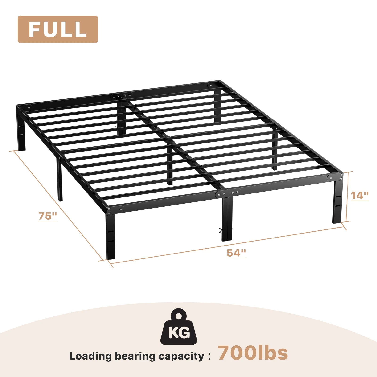 Metal Platform Bed Frame