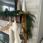 Real-Touch Norfolk Pine Christmas Garland
