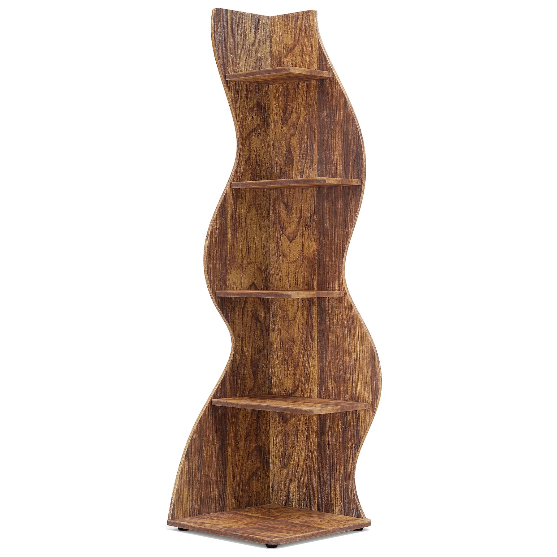 5-Tier Corner Bookshelf