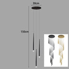 Modern Staircase LED Chandelier