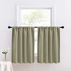 Short Blackout Kitchen & Bathroom Curtain